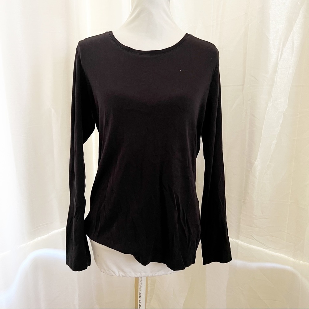 Black long sleeve Top Size XL